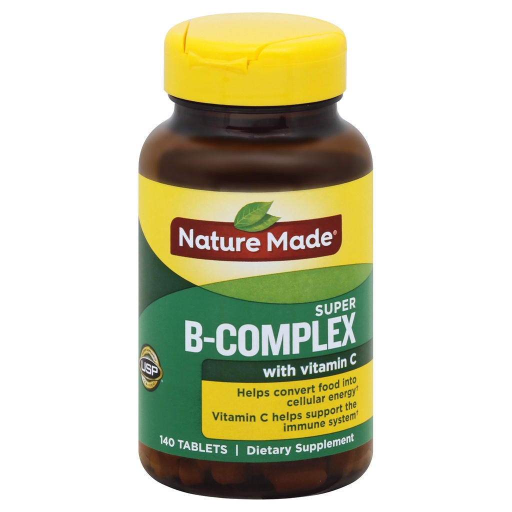 B COMPLEX CON VITMINA C 140 TAB